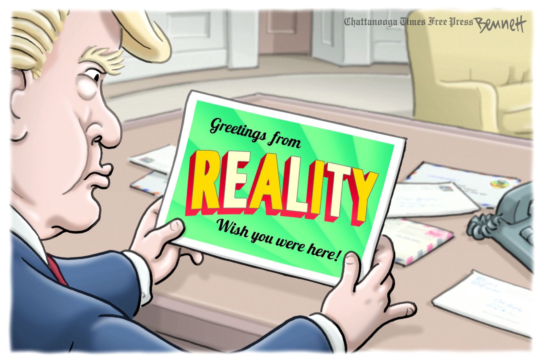 Clay Bennett editorial cartoon